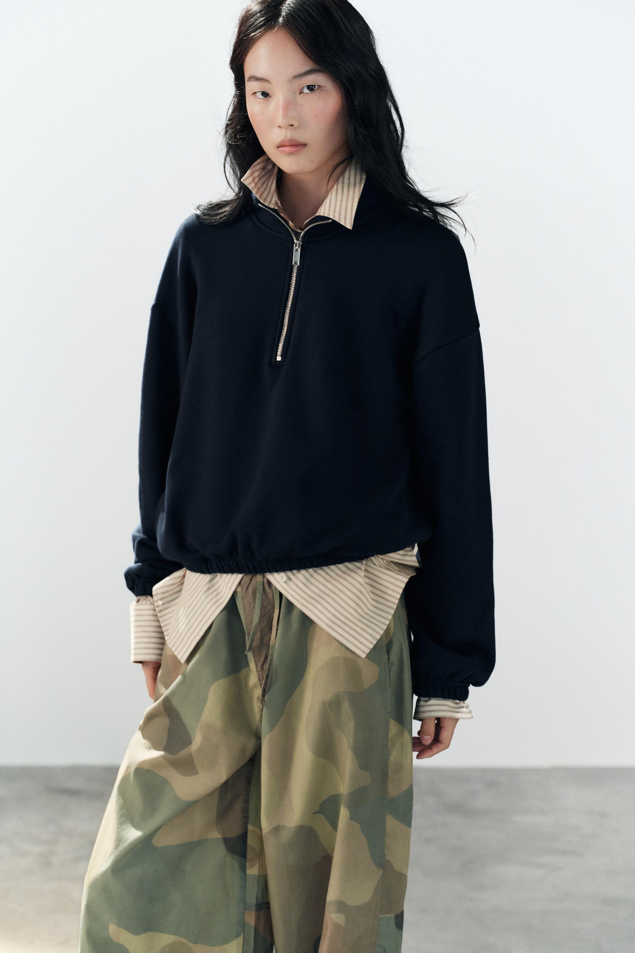 PANTALON LARGE IMPRIMÉ À CORDONS